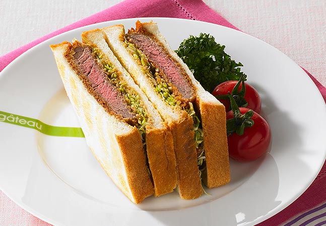 ビーフカツサンド