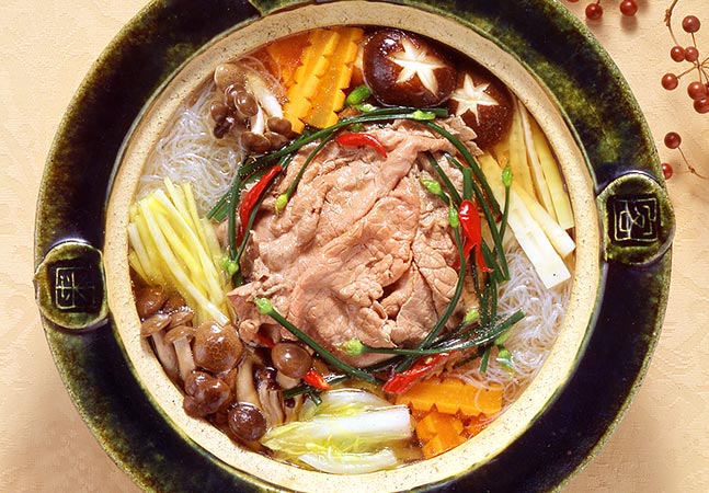 しゃぶしゃぶ中華風鍋