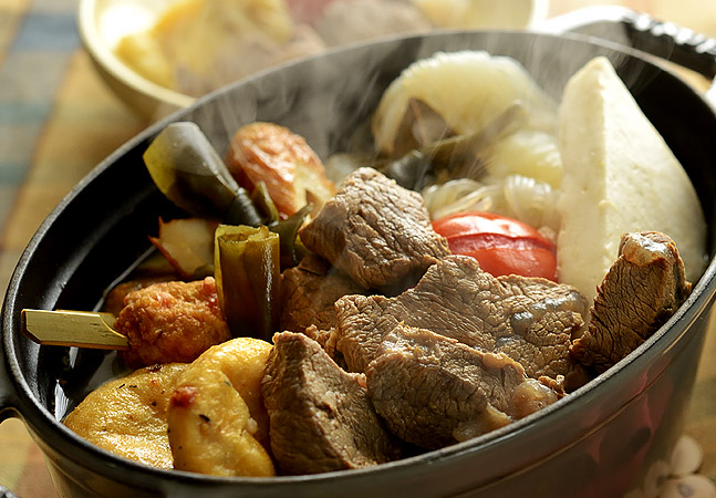 ビーフだしの洋風おでん