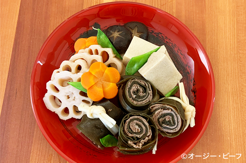 おせち料理と牛肉 おせちもいいけど、牛赤身肉も